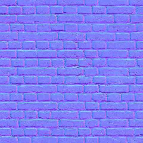 Brick normal map
