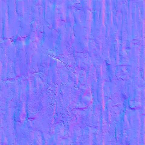 Rusty metal normal map