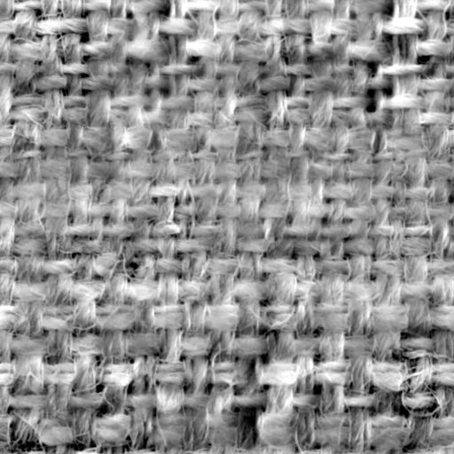 Grayscale bump map of a burlap weave