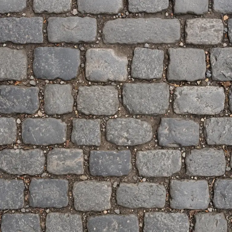 Cobblestone pavement, the sample texture